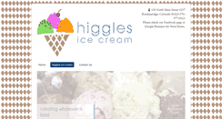 Desktop Screenshot of higglesicecream.com